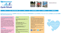 Desktop Screenshot of cycling-wakefield.org.uk